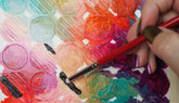 Silver Scrubber™ Stencil Paintbrush | Short Handle | 1621S